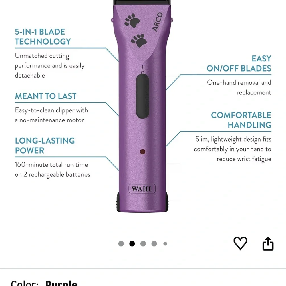 NWOT Wahl Professional Animal Pet, Dog, Cat groomer - Picture 7 of 8